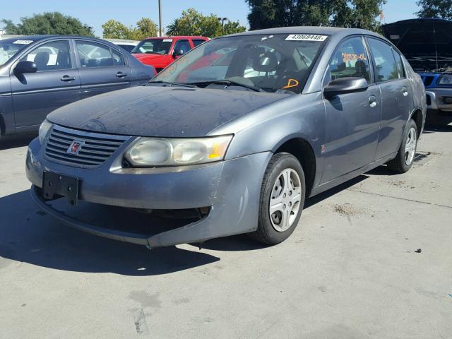 1G8AJ55F46Z130793 - 2006 SATURN ION LEVEL CHARCOAL photo 2