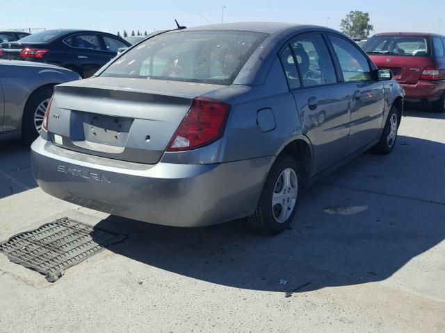 1G8AJ55F46Z130793 - 2006 SATURN ION LEVEL CHARCOAL photo 4