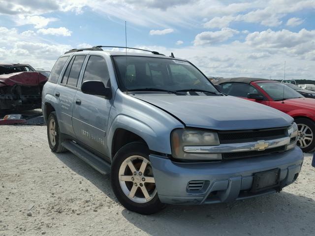 1GNDS13S662361235 - 2006 CHEVROLET TRAILBLAZE SILVER photo 1