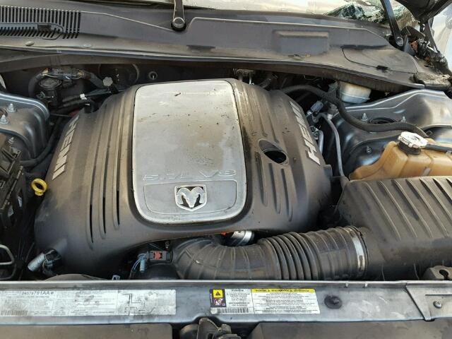 2B3KA53H57H893360 - 2007 DODGE CHARGER GRAY photo 7