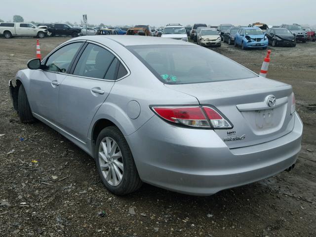 1YVHZ8DH1C5M39300 - 2012 MAZDA 6 I SILVER photo 3