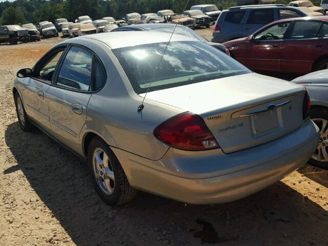 1FAFP53U13G114365 - 2003 FORD TAURUS SE GREEN photo 3