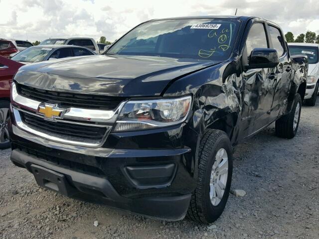 1GCGSCEA5J1189154 - 2018 CHEVROLET COLORADO L BLACK photo 2