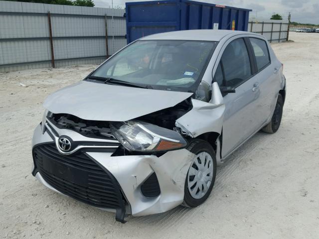 VNKKTUD36GA067855 - 2016 TOYOTA YARIS L SILVER photo 2