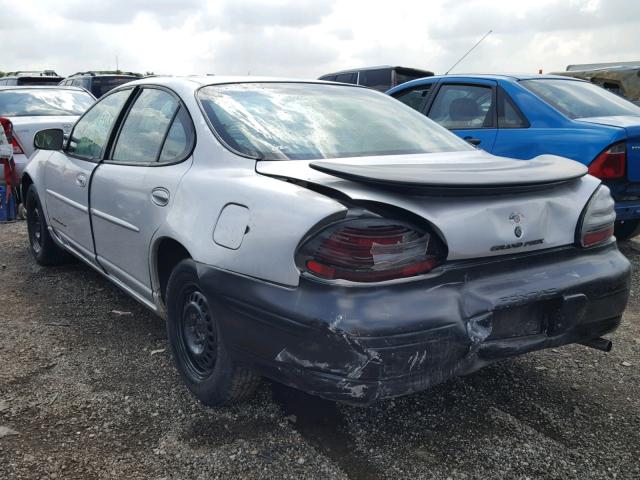 1G2WK52JX1F230820 - 2001 PONTIAC GRAND PRIX SILVER photo 3