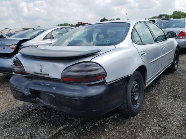 1G2WK52JX1F230820 - 2001 PONTIAC GRAND PRIX SILVER photo 4