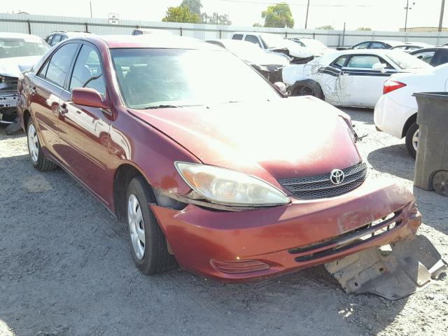 4T1BE32K34U271400 - 2004 TOYOTA CAMRY LE MAROON photo 1