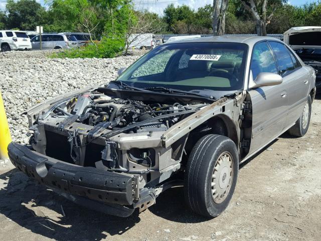 2G4WY55J921245402 - 2002 BUICK CENTURY LI TAN photo 2