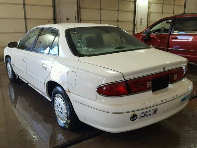 2G4WY55JX11220989 - 2001 BUICK CENTURY LI WHITE photo 3