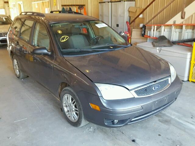 1FAFP36N85W184138 - 2005 FORD FOCUS GRAY photo 1