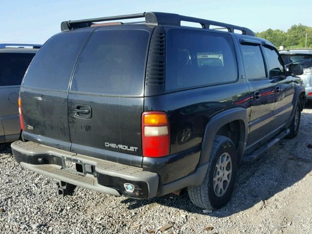 3GNFK16ZX3G107760 - 2003 CHEVROLET SUBURBAN K BLACK photo 4