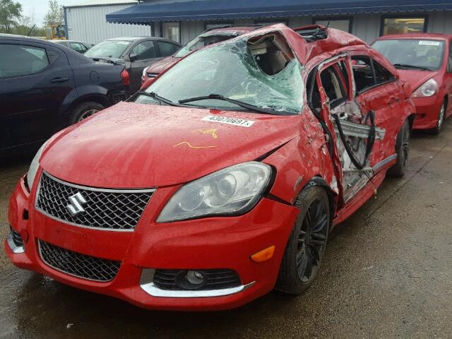 JS2RF9A61C6100242 - 2012 SUZUKI KIZASHI SP RED photo 2