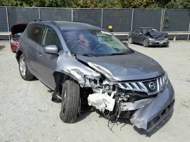 JN8AZ1MW7AW103417 - 2010 NISSAN MURANO S GRAY photo 1