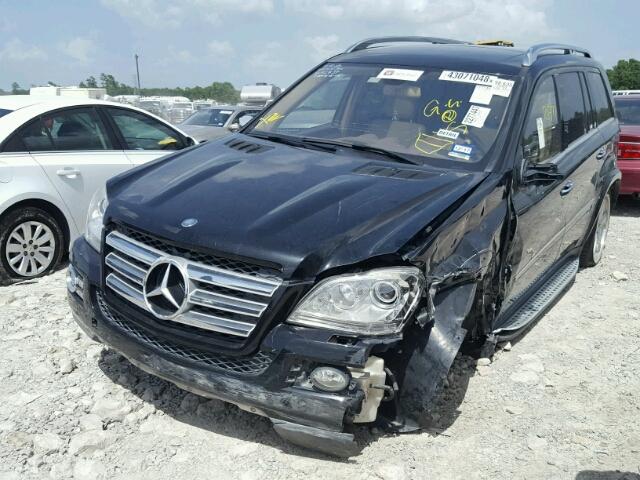 4JGBF86E29A500009 - 2009 MERCEDES-BENZ GL 550 4MA BLACK photo 2