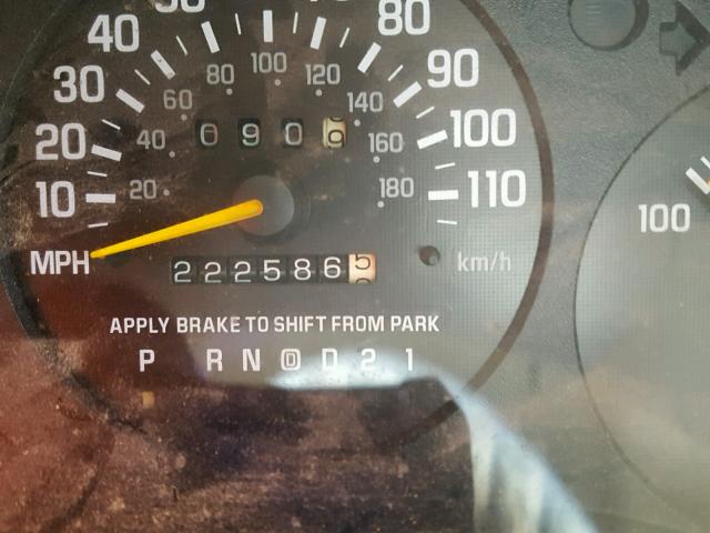 2G1WL52M8X9276787 - 1999 CHEVROLET LUMINA BAS ოქროსფერი ფოტო 8