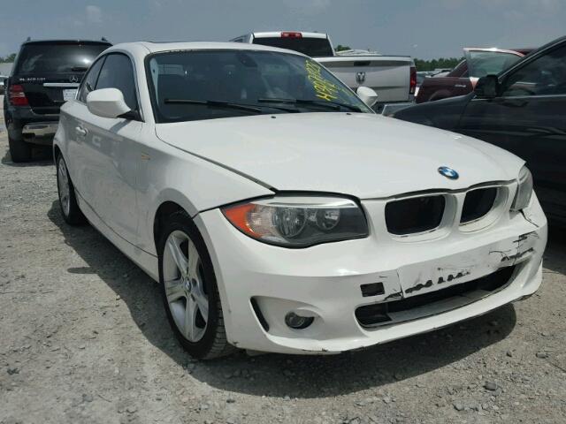 WBAUP7C55DVP24804 - 2013 BMW 128 I WHITE photo 1