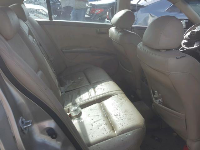 1N4BA41E44C895235 - 2004 NISSAN MAXIMA SE GOLD photo 6