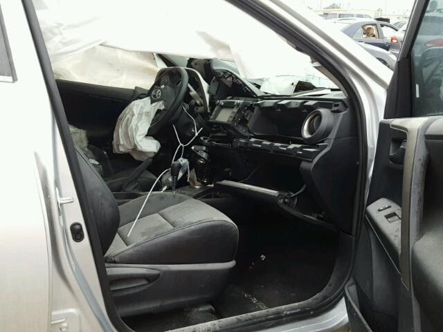 2T3WFREV6DW063526 - 2013 TOYOTA RAV4 XLE SILVER photo 5