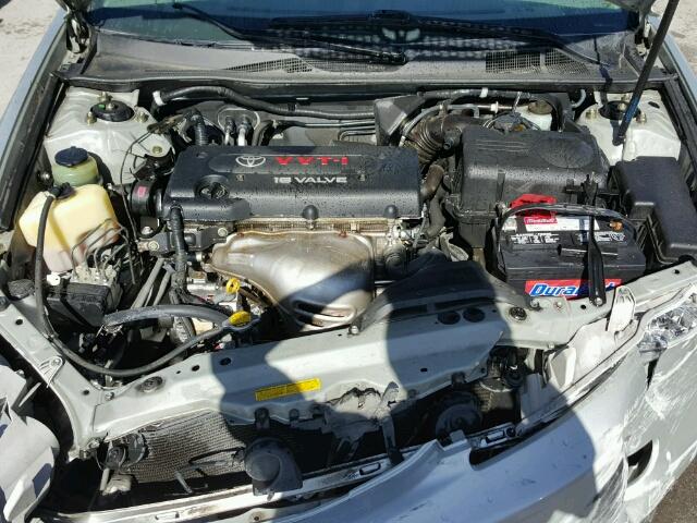 JTDBE32K730194508 - 2003 TOYOTA CAMRY LE SILVER photo 7