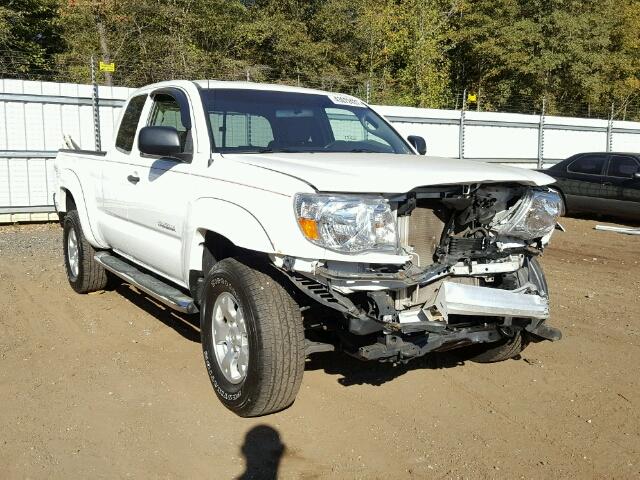 5TETU62N45Z094694 - 2005 TOYOTA TACOMA PRE WHITE photo 1