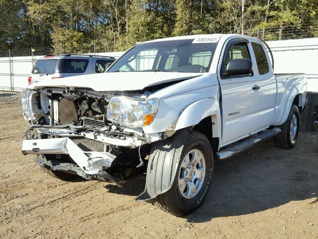 5TETU62N45Z094694 - 2005 TOYOTA TACOMA PRE WHITE photo 2