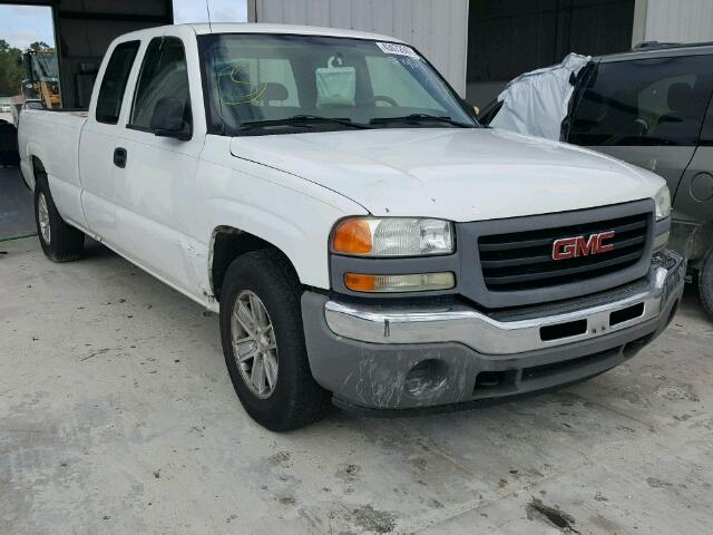 1GTEC19V07E135266 - 2007 GMC NEW SIERRA WHITE photo 1