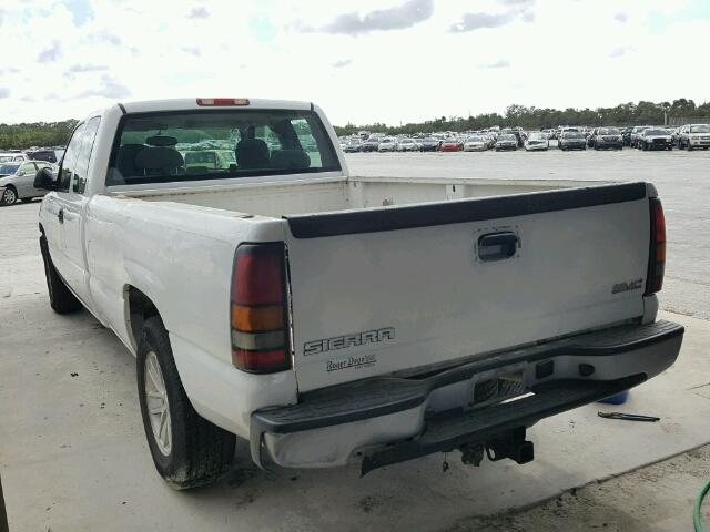 1GTEC19V07E135266 - 2007 GMC NEW SIERRA WHITE photo 3