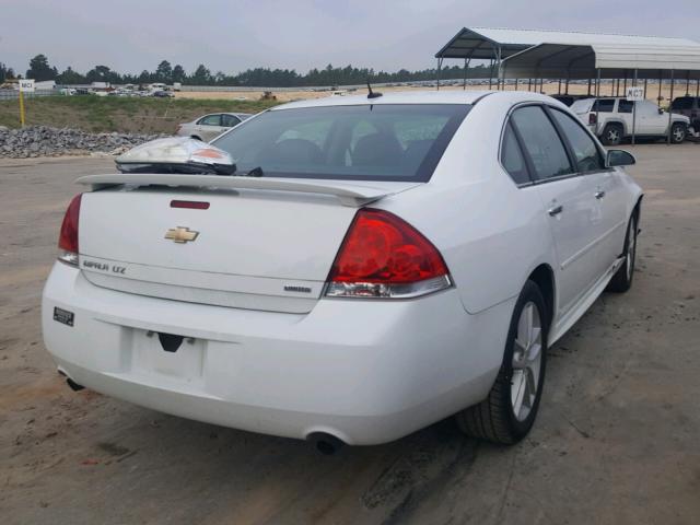 2G1WC5E30E1135081 - 2014 CHEVROLET IMPALA LIM WHITE photo 4