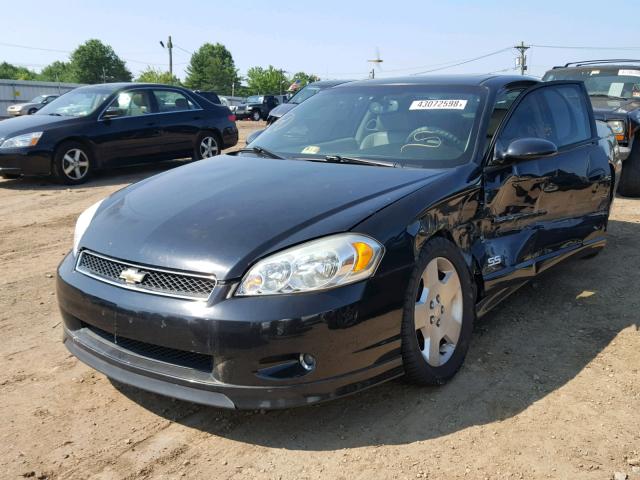 2G1WL16C869304533 - 2006 CHEVROLET MONTE CARL შავი ფოტო 2