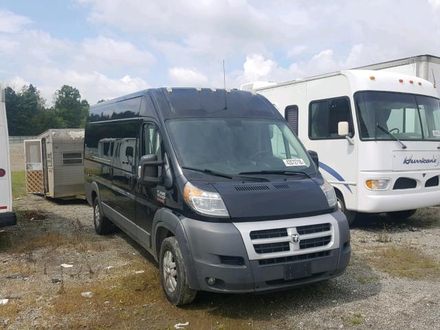 3C6URVJG8EE123163 - 2014 DODGE PROMASTER BLACK photo 1