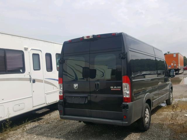 3C6URVJG8EE123163 - 2014 DODGE PROMASTER BLACK photo 4