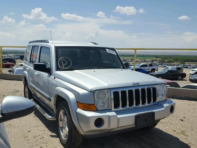 1J8HG48KX7C611683 - 2007 JEEP COMMANDER SILVER photo 1