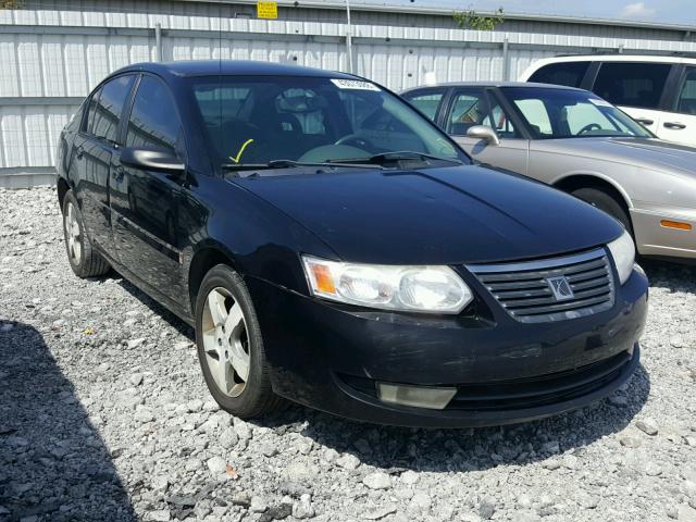 1G8AL55F07Z187505 - 2007 SATURN ION LEVEL BLACK photo 1
