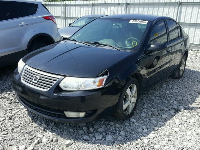 1G8AL55F07Z187505 - 2007 SATURN ION LEVEL BLACK photo 2