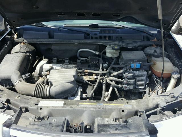 1G8AL55F07Z187505 - 2007 SATURN ION LEVEL BLACK photo 7