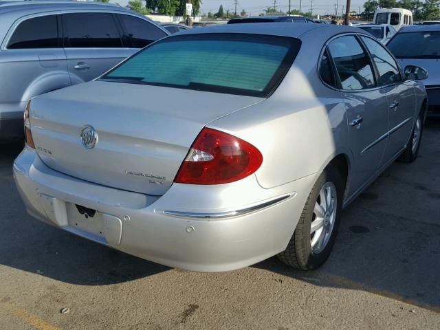 2G4WD562551263242 - 2005 BUICK LACROSSE C SILVER photo 4