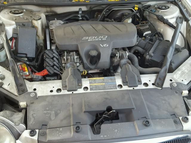 2G4WD562551263242 - 2005 BUICK LACROSSE C SILVER photo 7