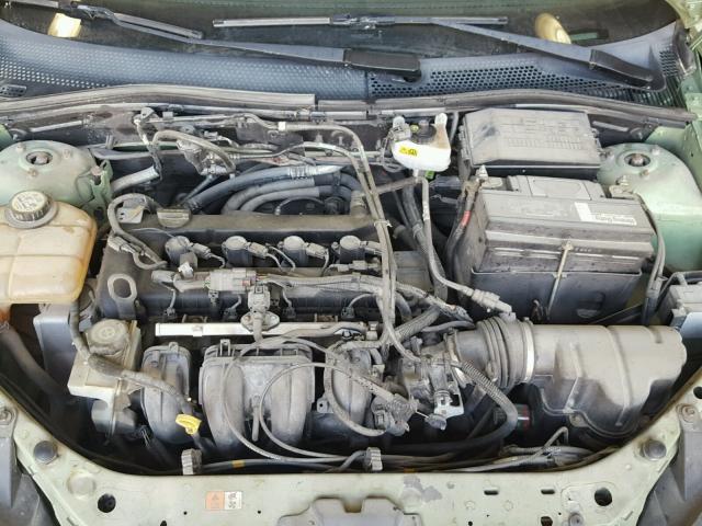 1FAFP34N27W213462 - 2007 FORD FOCUS ZX4 GREEN photo 7