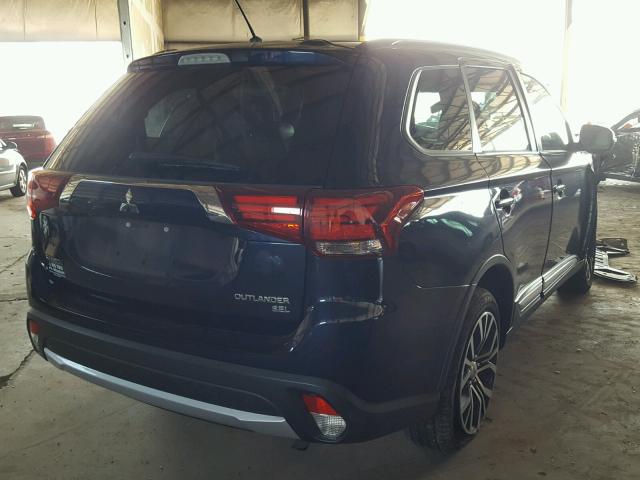 JA4AD3A38GZ062426 - 2016 MITSUBISHI OUTLANDER BLUE photo 4