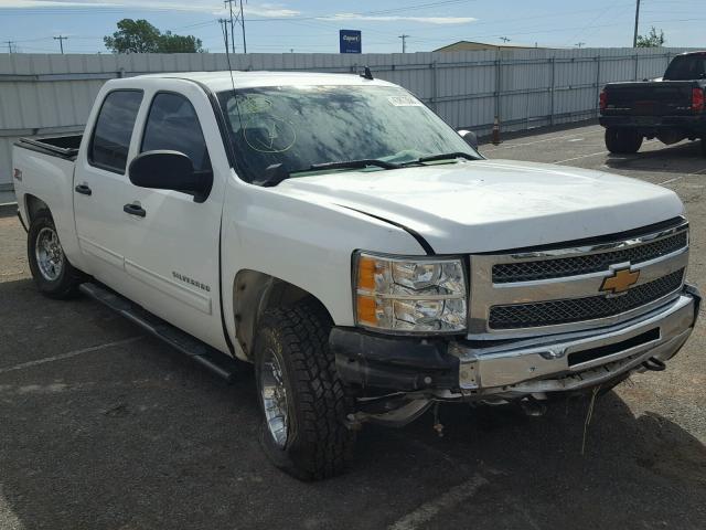 3GCPKSE78CG220173 - 2012 CHEVROLET SILVERADO WHITE photo 1