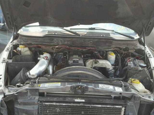 1D7KS28C87J559321 - 2007 DODGE RAM 2500 S GRAY photo 7