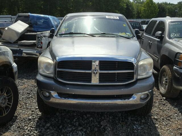 1D7KS28C87J559321 - 2007 DODGE RAM 2500 S GRAY photo 9