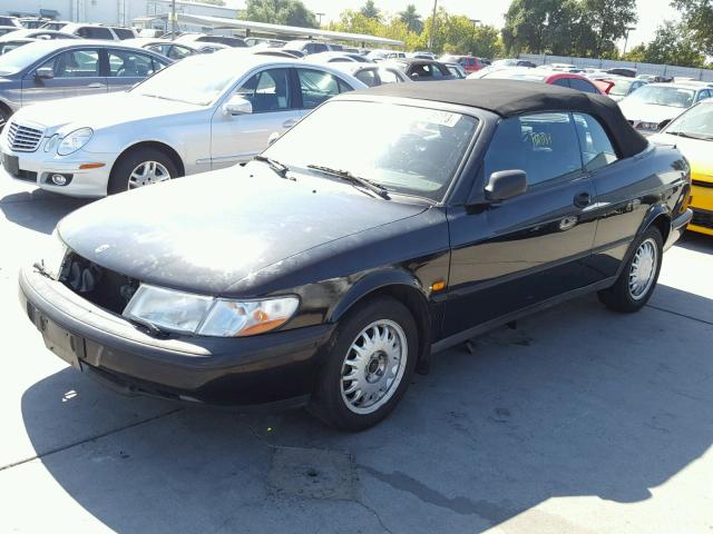 YS3DD75B0S7023189 - 1995 SAAB 900 S BLACK photo 2