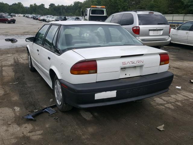 1G8ZG5280SZ296276 - 1995 SATURN SL1 WHITE photo 3