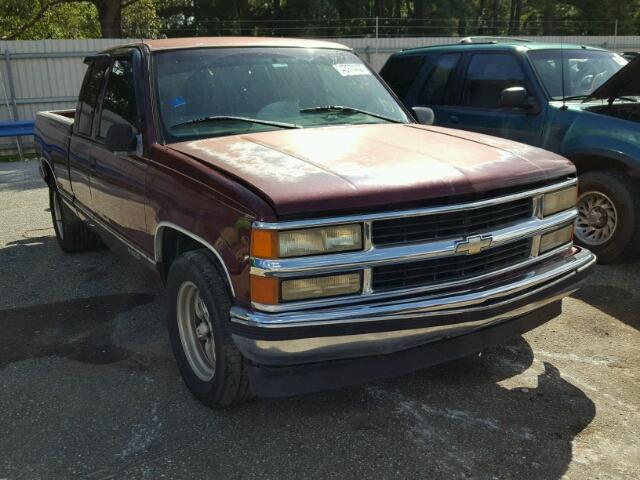 1GCEC19W7VE151826 - 1997 CHEVROLET GMT-400 C1 MAROON photo 1