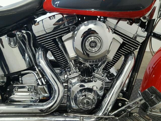 1HD1BWB146Y052361 - 2006 HARLEY-DAVIDSON FLSTCI RED photo 5