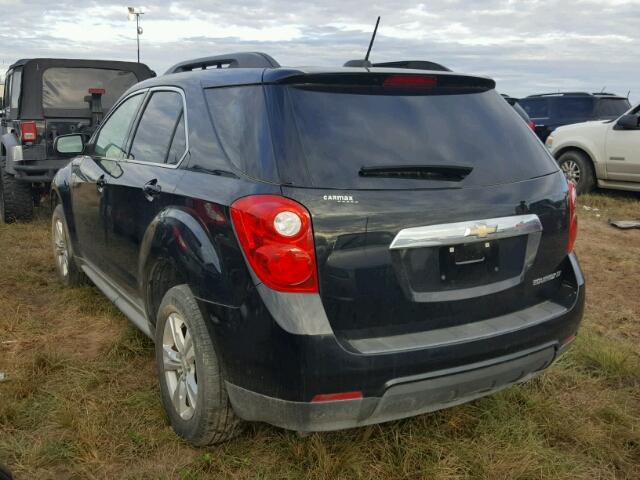 2GNALBEK7F6224293 - 2015 CHEVROLET EQUINOX LT BLACK photo 3