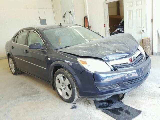 1G8ZS57N08F252382 - 2008 SATURN AURA XE BLUE photo 1