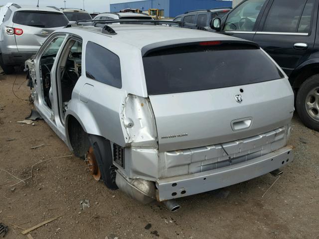 2D8GV58255H147356 - 2005 DODGE MAGNUM R/T SILVER photo 3