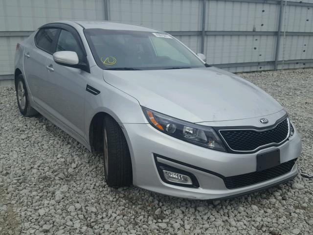 5XXGM4A76FG512536 - 2015 KIA OPTIMA LX SILVER photo 1